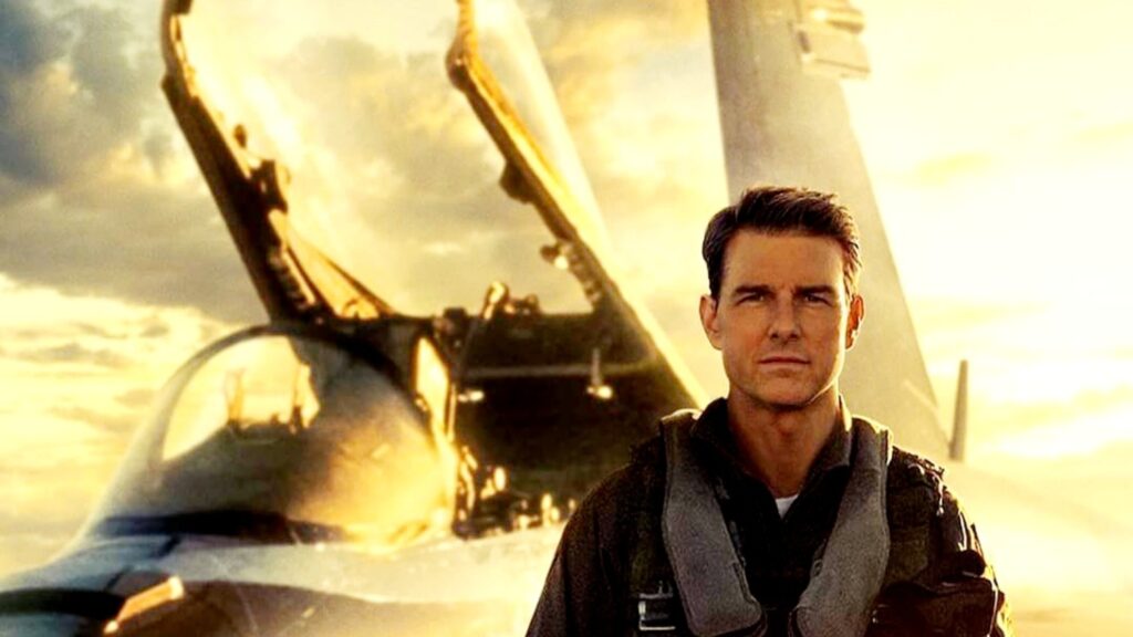 "Top 10 Tom Cruise Movies Ranked" featuring his best performances and career highlights in action and drama films.